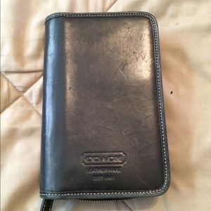 Authentic Coach Leather wallet and organizer